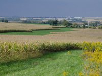 Storm clouds over field near Galena, IL, 2011