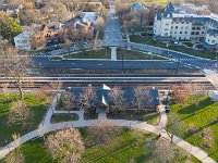 DJI_0503.jpg  Train Station looking down Nina : Norwood Park