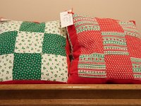 Patchwork pillows $8.00. &nbsp;Online $16.30.